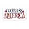 Glitzhome® 24" Patriotic God Bless America Wall Décor
